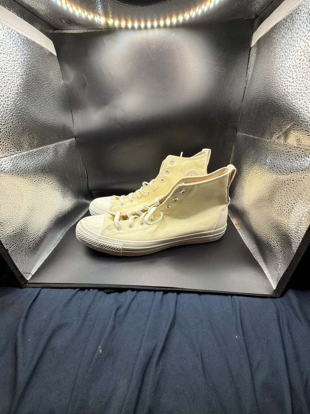 Converse Chuck Taylor All Star Hi Nutty Granola Size 12 Cream Shoes